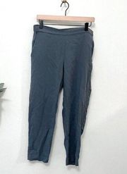 Eileen Fisher Women's Size M Gray 100% Tencel Tapered Ankle Pants