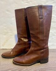 J crew Holden Italian leather riding boots