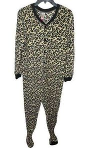 No Boundaries Animal Print Onesie Pajamas