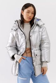 UO Hooded Puffer Jacket