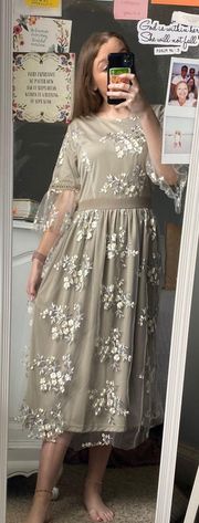 Embroidered Dress