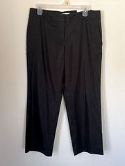 Ann Taylor LOFT NEW Marisa Modern black dress pants cropped leg ~ Women’s size 8