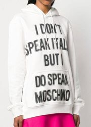 EUC  Pixel Capsule Don’t Speak Italian Hoodie