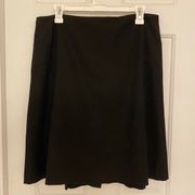 Simple Black Pencil Skirt - Size 10