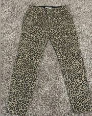 Knox Rose Leopard Stretch Jeggings