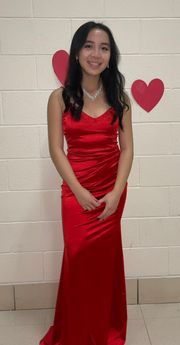 Red Long Prom Dress