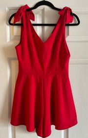 Alter'd State Red Bow Romper
