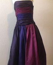 NWT! Women's Sz: 6 Bow Back Strapless Party Dress by Betsey Johnson $372