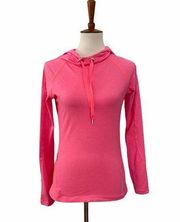 Lorna Jane Hoodie Sweater Long Sleeve Pink Small