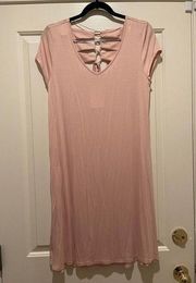 CABLE & GAUGE Light Pink Dress - Size Large - NEW!