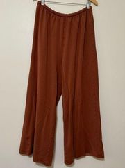 OFFLINE by Aerie OTT Fleece Super Wide Leg Pants