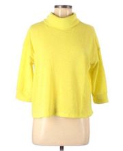 Lavish Lemon Turtleneck Sweater Pullover Size M NEW