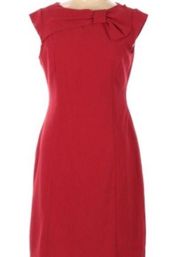 Red cocktail dress