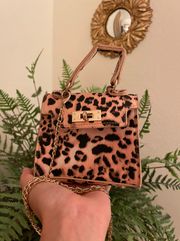 - Micro Mini Cheetah Purse