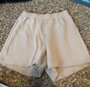 Tan Sweatshorts