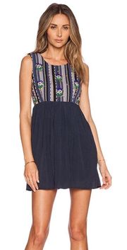 Navy Bianca Dress