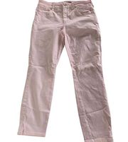 NYDJ Jeans Womens 6 Solid Pink Ami Skinny Lift Tuck Technology Denim Stretch