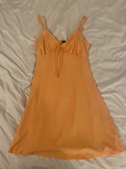 Forever 21 Orange Mini Dress