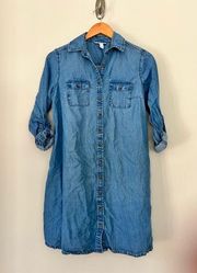 Maternity Denim Dress Size XS