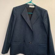 Christian Dior houndstooth blazer