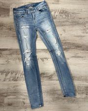 Outfitters Distressed Denim Jeans