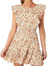 Zahari Ruffle Mini Dress NWT