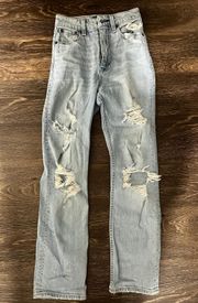 High Rise Ankle Jeans