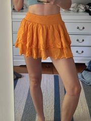 Ruffle Mini Skirt