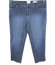 JMS Just My Size 20WS Jeans Straight Classic Fit Dark Blue Denim Stretch 834