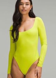 🆕 Lululemon Wundermost Square-Neck Long-Sleeve Bodysuit