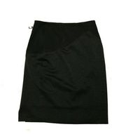 NWT Joseph Ribkoff Skirt size 6 Black Stretch Business Career 24281 Sexy Slit