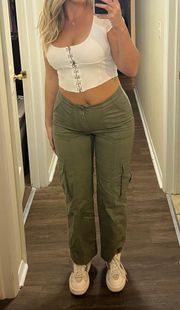 Green Cargo Pants