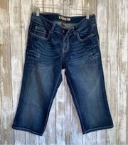 Culture Crop Cutoff Jeans