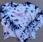 SoulCycle Cropped Long Sleeve Size S