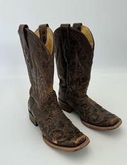 CORRAL ARIAT WESTERN BOOTS STYLE 2404