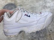 FILA Disruptor White Sneakers