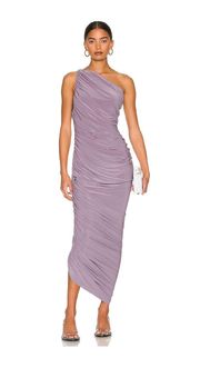 one shoulder Diana gown size small