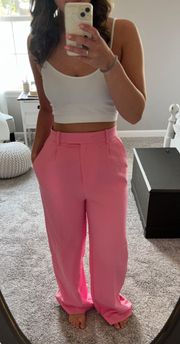 ZARA Pink Dress Pants