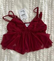 Burgundy Top