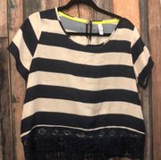 Xhileration Striped Top