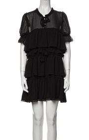 Black Ruffle Dress