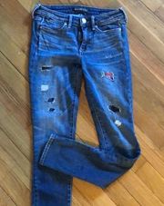 Abercrombie & Fitch Abercrombie distressed jeans Size 24