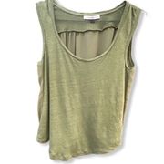 Bershka Collection Tank Top Green