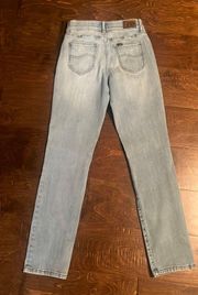 Light Wash Straight Jeans