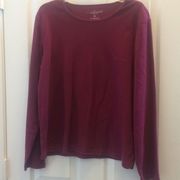 Ladies Gloria Vanderbilt long sleeve tee xl