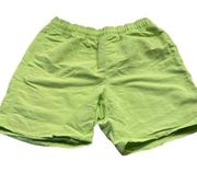 VANS size medium neon yellow shorts, new without tag