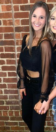 These Three Boutique Black Top