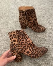 Leopard Ankle Booties