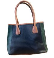 Neiman Marcus Faux Leather Tote Multicolor