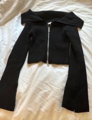 Black Zip Up